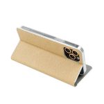 Husa Flip Insertie Aluminiu Gold Pentru Samsung Galaxy A72 5G - imagine 2