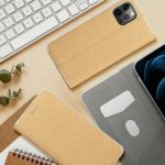 Husa Flip Insertie Aluminiu Gold Pentru Samsung Galaxy A72 5G - imagine 3