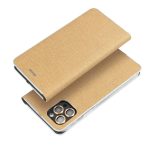 Husa Flip Insertie Aluminiu Gold Pentru Samsung Galaxy A72 5G - imagine 4