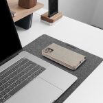 Husa Flip Insertie Aluminiu Gold Pentru Samsung Galaxy Note 8 - imagine 2