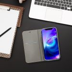 Husa Flip Insertie Aluminiu Gold Pentru Samsung Galaxy Note 8 - imagine 3