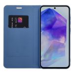 Husa Flip Insertie Carbon Albastru Pentru Samsung Galaxy A41 - imagine 19