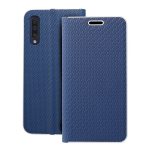 Husa Flip Insertie Carbon Albastru Pentru Samsung Galaxy A41