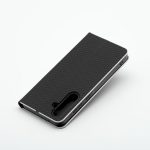 Husa Flip Insertie Carbon Negru Pentru Samsung Galaxy A20s - imagine 3