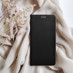 Husa Flip Insertie Carbon Negru Pentru Samsung Galaxy A42 5G - imagine 12