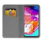 Husa Flip Smart Magnet Negru Pentru Samsung Galaxy A8 2018 - imagine 2