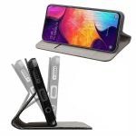 Husa Flip Smart Magnet Negru Pentru Samsung Galaxy A8 2018 - imagine 5