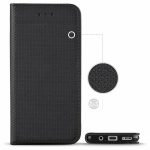 Husa Flip Smart Magnet Negru Pentru Samsung Galaxy A8 2018 - imagine 3