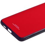 Husa Glass Rosu Pentru Samsung Galaxy S20 Silicon - imagine 5
