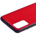 Husa Glass Rosu Pentru Samsung Galaxy S20 Silicon - imagine 6