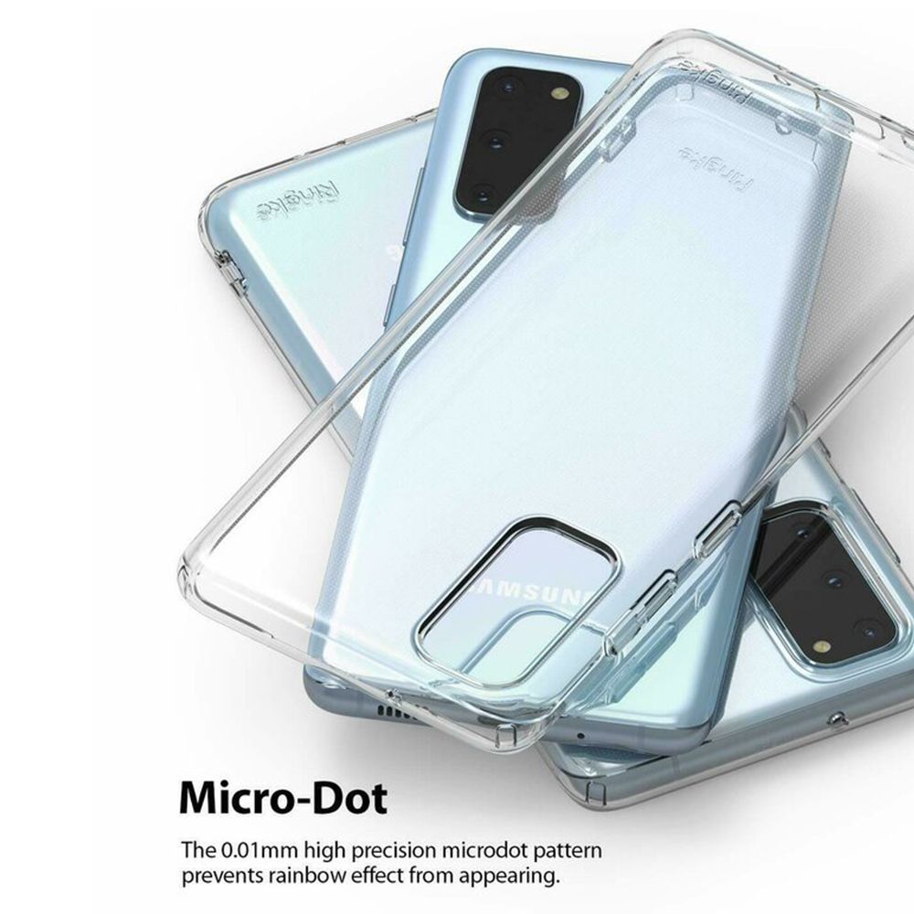 Husa Ringke Transparent Pentru Samsung Galaxy S20 Silicon - imagine 4