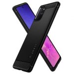 Husa Samsung Galaxy S10 Lite Silicon Spigen Carbon - imagine 3