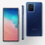 Husa Samsung Galaxy S10 Lite Silicon Spigen Hybrid Transparent - imagine 2