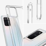 Husa Samsung Galaxy S10 Lite Silicon Spigen Hybrid Transparent - imagine 3
