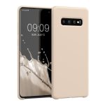 Husa Samsung Galaxy S10 Silicon Soft Gold - imagine 3