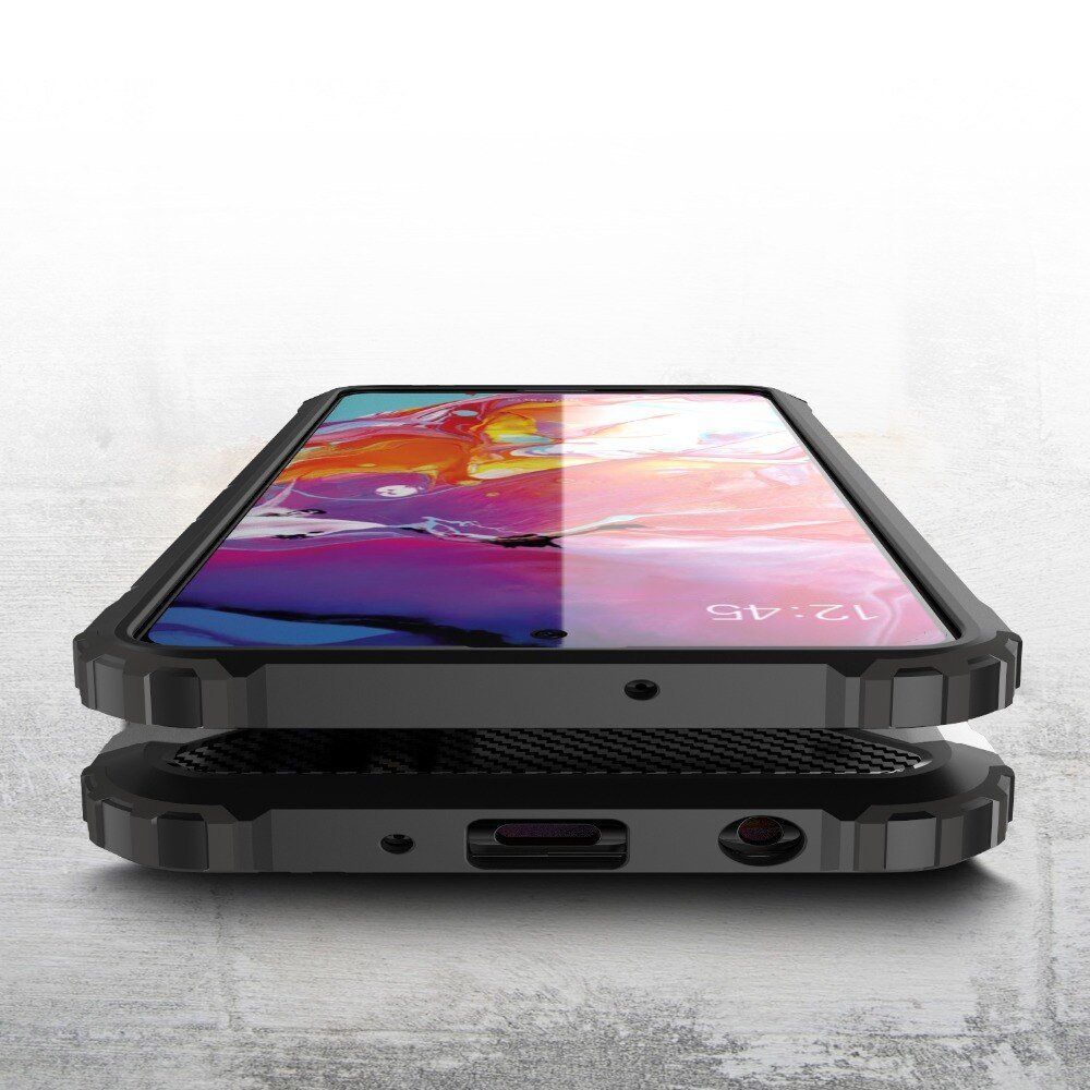 Husa Silicon Antisoc Negru Pentru Samsung Galaxy A72 - imagine 3