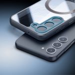 Husa Silicon Dux Ducis Aimo Mag Pentru Samsung S23 Compatibila MagSafe, Negru-Transparent - imagine 6
