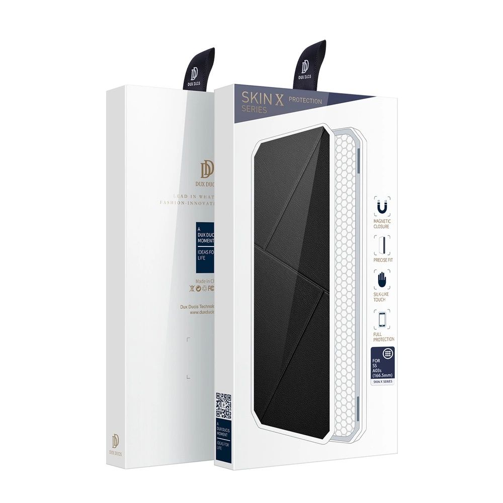 Husa Silicon Dux Ducis Skin X Pentru Samsung A03S, Neagra - imagine 12