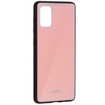 Husa Silicon Glass Roz Pentru Samsung Galaxy A71 - imagine 2