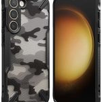 Husa Silicon Ringke Fusion X Pentru Samsung S23 Plus, Neagra