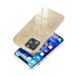 Husa Silicon Sclipici Gold Pentru Samsung Galaxy A7 2018 - imagine 2