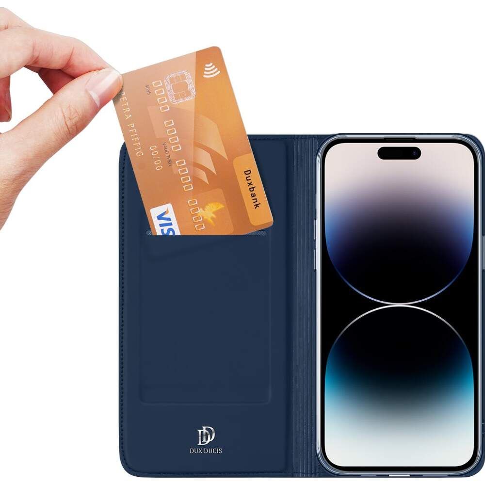 Husa Flip Dux Lux Albastru Pentru Iphone 11 Pro Max - imagine 10