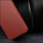 Husa Silicon Dux Ducis Naples Din Piele, MagSafe Pentru Iphone 13 Pro, Rosie - imagine 5