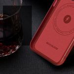 Husa Silicon Dux Ducis Naples Din Piele, MagSafe Pentru Iphone 13 Pro, Rosie - imagine 6