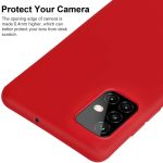 Husa Silicon Soft Rosu Pentru Samsung Galaxy A41 - imagine 2