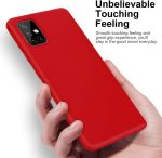 Husa Silicon Soft Rosu Pentru Samsung Galaxy A41 - imagine 3