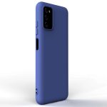 Husa Silicon Soft Touch Blue Pentru Samsung Galaxy A03s - imagine 2