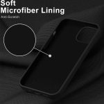 Husa Silicon Soft Touch Negru Pentru Samsung A04 - imagine 4