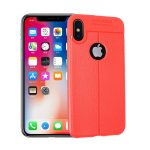 Husa Silicon Foam Rosu Pentru Iphone X