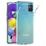 Husa Silicon Subtire Transparent Pentru Samsung Galaxy A51