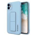 Husa Silicon Wozinsky Kickstand Pentru Samsung A32 5G, Albastra
