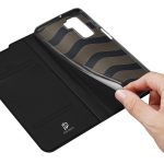 Husa Flip Dux Lux Negru Pentru Huawei P40 Lite E - imagine 8