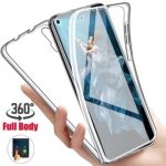 Husa Silicon 360 Transparent Pentru Huawei Y5P - imagine 3