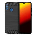 Husa Silicon Carbon Pentru Huawei Y7 2019