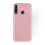 Husa Silicon Sclipici Roz Pentru Huawei P40 Lite E