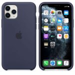 Husa Silicon Original Dark Blue Pentru Iphone 11 Pro Max