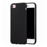 Husa Silicon Mat Negru Pentru iPhone 6 Plus