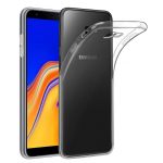 Husa Silicon Subtire Transparent Pentru Samsung Galaxy J4 Plus