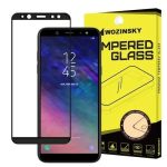 Folie de Sticla 5D Pentru Samsung Galaxy A6 2018, Full Face, Full Glue, Neagra