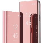 Husa Flip Clear View Roz Pentru Samsung Galaxy S21 5G - imagine 7