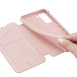 Husa Flip Dux Ducis X Roz Pentru Samsung Galaxy S21 5G - imagine 3