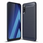 Husa Silicon Carbon Albastru Pentru Samsung Galaxy A70