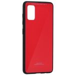 Husa Silicon Glass Rosu Pentru Samsung Galaxy A41
