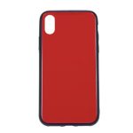 Husa Silicon Glass Rosu Pentru Iphone X