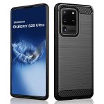 Husa Silicon Carbon Pentru Samsung Galaxy S20 Ultra
