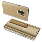 Husa Flip Clear View Gold Pentru Samsung Galaxy A70 - imagine 2